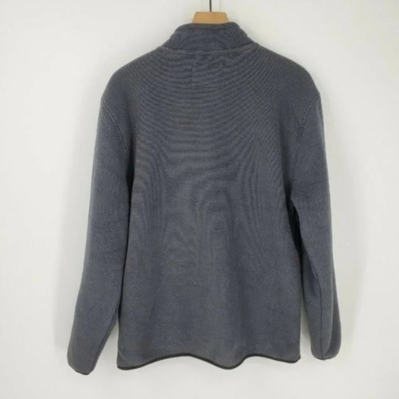 Weatherproof Faux Shearling Lined Funnel Neck Jacket In Ombre Blue Size M NWT - Picture 3 of 9